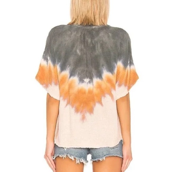 Dip-Dye Gauze Blouse - Picture 7 of 7